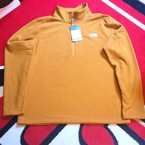 Brand New "The North Face" Pullover Top With  11" Zipper